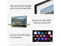 Samsung 65" The Frame QLED 4K Smart TV (2026) 60 - 69 tums TV
