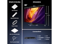 Samsung 55" OLED 4K Smart TV S95H (2026) 50 - 59 tums TV