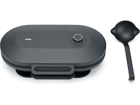 Wilfa Joy Double våffeljärn 1500W (svart) Våffeljärn