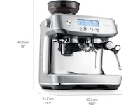 Sage the Barista Pro Espressomaskin (svart tryffel) Espressomaskiner