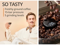 Krups Coffee Crush Experience espressomaskin 1,8L SA403BE0 Espressomaskiner