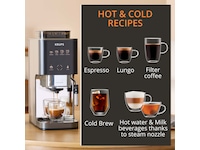 Krups Coffee Crush Experience espressomaskin 1,8L SA403BE0 Espressomaskiner