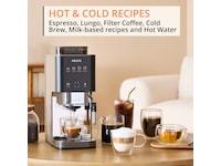 Krups Coffee Crush Experience espressomaskin 1,8L SA403BE0 Espressomaskiner