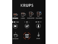 Krups Coffee Crush Experience espressomaskin 1,8L SA403BE0 Espressomaskiner