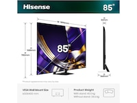 Hisense 85" U7S PRO MiniLED Smart TV (2026) Över 80 tums TV