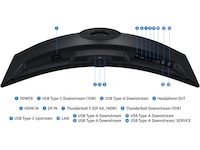 Samsung 40" curved skärm S40H85TH Bildskärmar