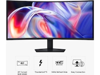 Samsung 40" curved skärm S40H85TH Bildskärmar