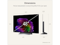 LG 48" G66 OLED evo 4K Smart TV (2026) 20 - 49 tums TV