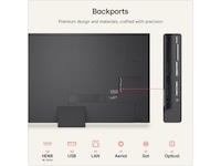 LG 100'' QNED evo AI 87B6 MiniLED 4K TV (2026) Över 80 tums TV