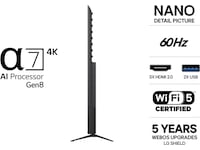 LG 85" NU90 Nano UHD Smart TV (2026) Över 80 tums TV