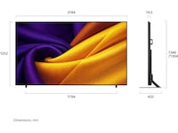 LG 98" NU90 Nano UHD Smart TV (2026) Över 80 tums TV