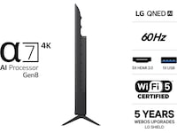 LG 50" QQNED70 MiniLED 4K Smart TV (2026) 50 - 59 tums TV