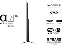 LG 85" QNED70 MiniLED 4K Smart TV (2026) Över 80 tums TV