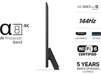 LG 55" QNED86 Evo MiniLED 4k Smart TV (2026) 50 - 59 tums TV