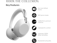 SONY 1000X THE COLLEXION Over-Ear Hörlurar (platina) Hörlurar