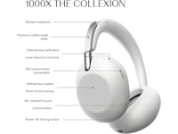 SONY 1000X THE COLLEXION Over-Ear Hörlurar (platina) Hörlurar
