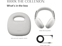 SONY 1000X THE COLLEXION Over-Ear Hörlurar (platina) Hörlurar