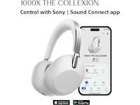 SONY 1000X THE COLLEXION Over-Ear Hörlurar (platina) Hörlurar