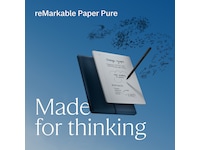 reMarkable Paper Pure 10,3" + Marker Plus + Sleeve Folio (ocean blue) Digitala anteckningsblock