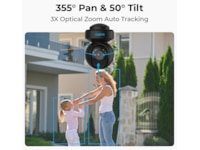 Reolink E1 Outdoor WiFi övervakningskamera 4-pack (svart) Övervakningskamera
