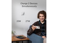 Anker 523 Nano 3 laddare (vit) Mobilladdare