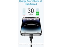 Anker 322 PowerLine USB-C till Lightning 1,8m kabel (vit) USB-kablar