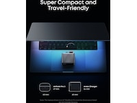 Anker Prime 160W 3 portar laddare (silver) Mobilladdare