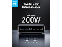 Anker Prime 200W 6 Portar GaN Laddare Mobilladdare