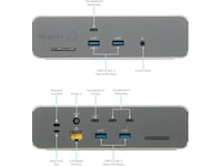 Targus Thunderbolt™ 5 Triple Video 8K Dock med 140W EPR Dockningsstation och USB-hub