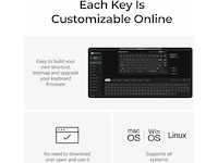 Keychron Q1 Ultra 75% 8K Red Trådlöst Gamingtangentbord Gamingtangentbord