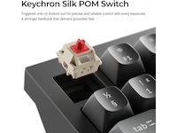 Keychron Q1 Ultra 75% 8K Red Trådlöst Gamingtangentbord Gamingtangentbord