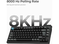 Keychron Q1 Ultra 75% 8K Red Trådlöst Gamingtangentbord Gamingtangentbord