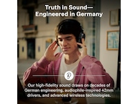 Sennheiser MOMENTUM 5 trådlösa hörlurar, Over-Ear (svart) Hörlurar
