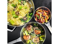 Electrolux 600 SteamBake induktion 60 cm pyrolys (vit) Spis