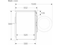 Bosch Serie 6 Tvättmaskin 10kg (vit) Tvättmaskin