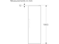 Bosch Serie 4 GSN36VIDG Frys 242L (Rostfritt stål) Frysskåp