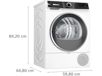 Bosch WQK2420LSN Serie 6 Värmepumpstorktumlare 9 kg (vit) Torktumlare