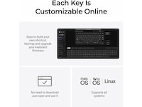 Keychron V1 Ultra 75% 8K Brown Trådlöst Gamingtangentbord Gamingtangentbord