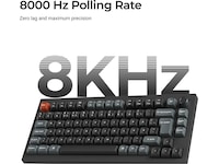 Keychron V1 Ultra 75% 8K Brown Trådlöst Gamingtangentbord Gamingtangentbord