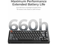 Keychron V1 Ultra 75% 8K Brown Trådlöst Gamingtangentbord Gamingtangentbord