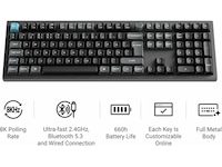 Keychron Q1 Ultra 100% 8K Brown Trådlöst Gamingtangentbord Gamingtangentbord