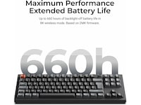 Keychron V3 Ultra 80% 8K Red Trådlöst Gamingtangentbord Gamingtangentbord