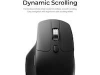 Keychron M6 trådlös optisk mus (svart) Mus