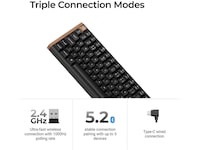 Keychron K4 HE Trådlöst Gamingtangentbord (svart) Gamingtangentbord