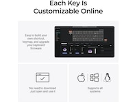 Keychron K4 HE Trådlöst Gamingtangentbord (svart) Gamingtangentbord