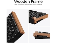 Keychron K4 HE SE Trådlöst Gamingtangentbord (vit) Gamingtangentbord