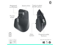 Logitech MX Master 3S Trådlös Mus -B-Grade Demo mus