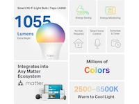 TP-Link Tapo L535E Smart ljuskälla 3-pack LED-lampor & glödlampor
