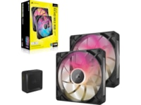 Corsair iCUE LINK RX140 RGB MAX Fläkt 2pk (svart) -B-Grade Demo övrigt