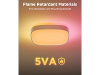 Govee 30cm RGBWW + RGBIC Smart fyrkantig taklampa Taklampa